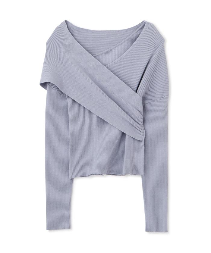 PROPORTION BODY DRESSING カシュクールオフショル風ニット 楽天市場】【SALE／10%OFF】カシュクールオフショル風ニット