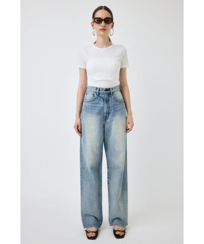 HW DAMAGE LOOSE STRAIGHT(506974981) | マウジー(moussy) - d