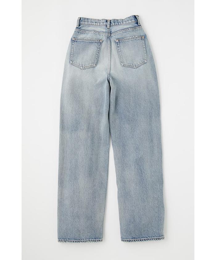moussy マウジー　HW DAMAGE LOOSE STRAIGHT 23 MOUSSY HW DAMAGE LOOSE STRAIGHT BLU -ファッション通販