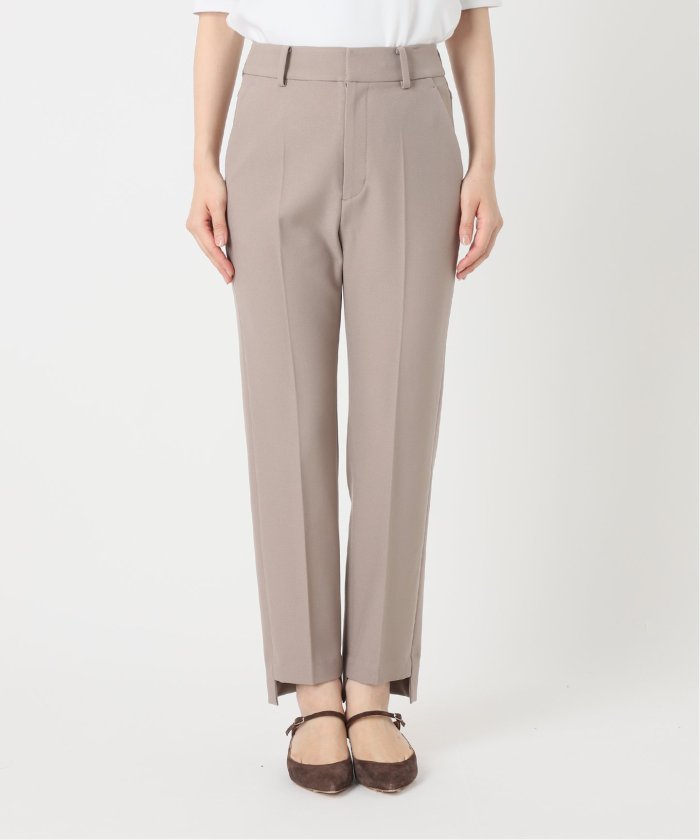 NOBLE ノーブル　キャロットシルエットステップヘムパンツ【2023AW】 セール 30%OFF】《追加》キャロットシルエットステップヘム