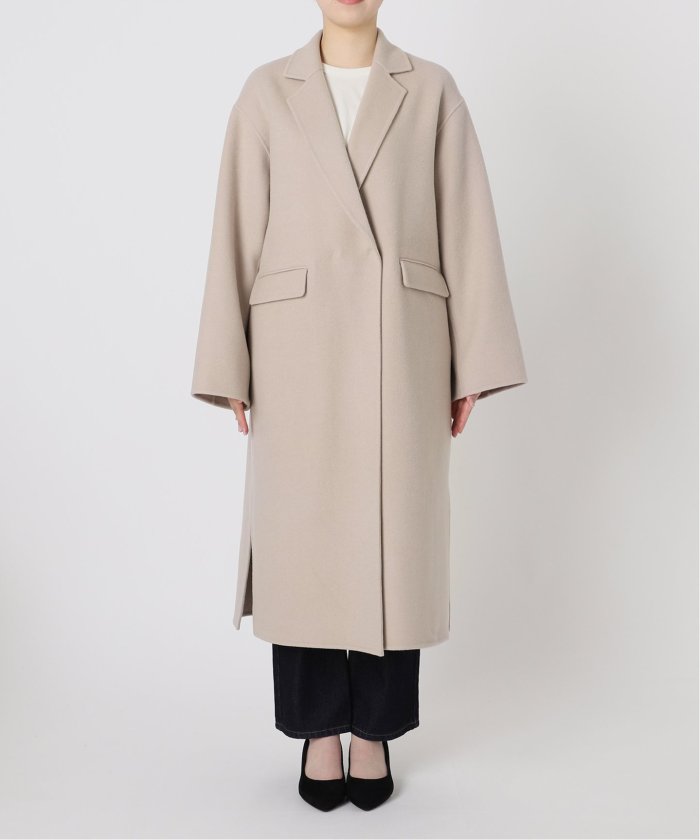 souple woolダブルフェイスチェスターコート(506834375 souple woolダブルフェイスチェスターコート(506834375