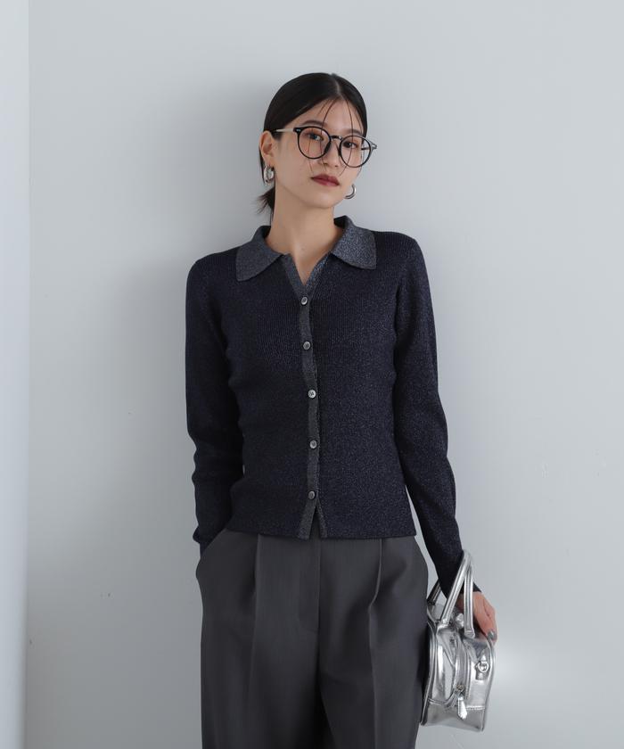 セール】ラメリブポロニット《レッド：official site・一部店舗