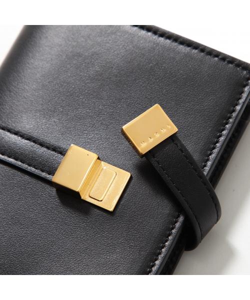 セール】MARNI 二つ折り財布 PFMO0103U1 P5298 レザー(506978774 セール】MARNI 二つ折り財布 PFMO0103U1 P5298 レザー(506978774