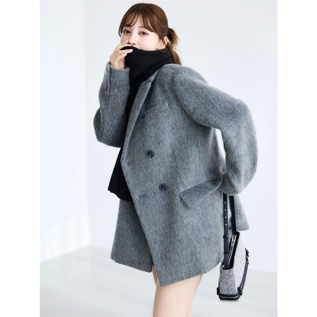 eimyistoire shaggy wool jacket