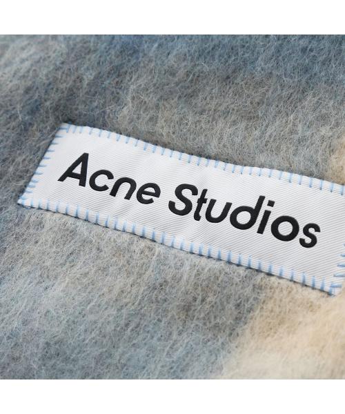 Acne Studios マフラー CA0084 チェック柄 大判(506982364 Acne Studios マフラー CA0084 チェック柄 大判(506982364