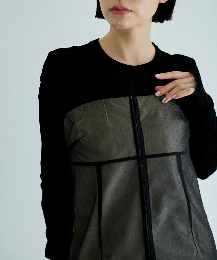 ADAM ET ROPE' シアーレイヤードビスチェ　新品タグ付き ADAM ET ROPE'｜シアーレイヤードビスチェ | Rakuten Fashion
