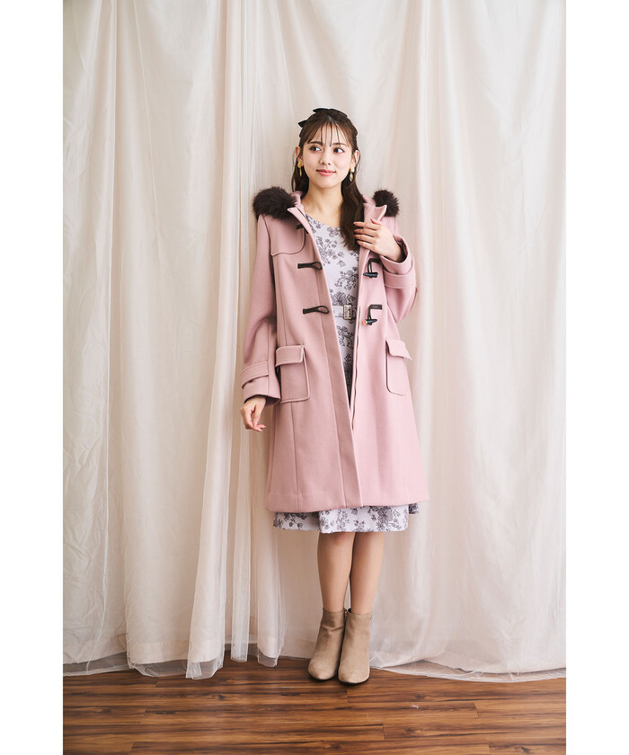 RUIRUE BOUTIQUE ダッフルコート コート ウール100