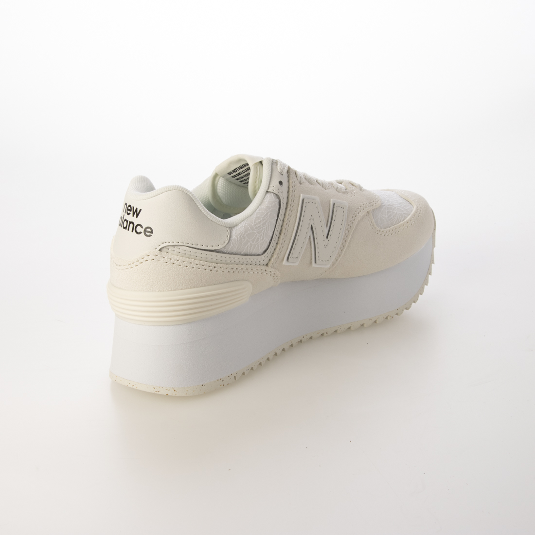 J2744 ニューバランス　厚底スニーカー574+ WL574ZBJ B ニューバランス New Balance 厚底 チャンキースニーカー