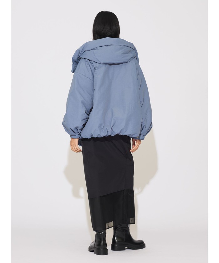 MIDIUMISOLID for Ladies フードダウンブルゾン(506984430