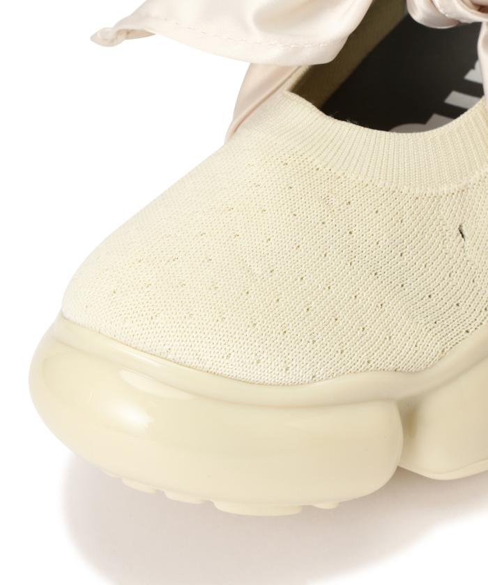 靴 grounds JEWELRY HANKIE PUMPS JEWELRY HANKIE PUMPS - BLACK / BLACK (ジュエリー ハンキー
