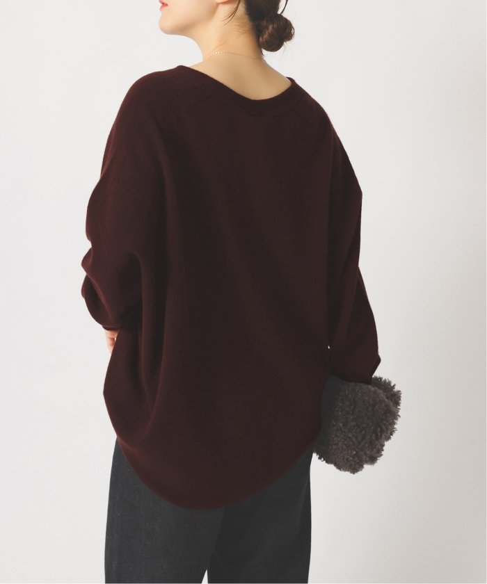 Fine ニュージーウール ニュアンス Vプルオーバー(506987062) | イエナ(IENA) - d fashion