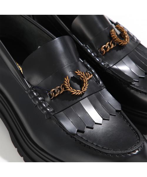 FRED PERRY ローファー FP CHAIN LOAFER LEATHER B8346 FRED PERRY ローファー FP CHAIN LOAFER LEATHER B8346