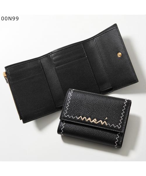 セール】MARNI 三つ折り財布 PFMO0116U1 P6533 ロゴ刺繍(506987294) | マルニ(MARNI) - d fashion