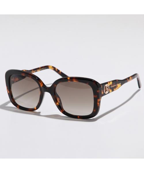 MARC JACOBS バーガンディ ラインストーン サングラス 369