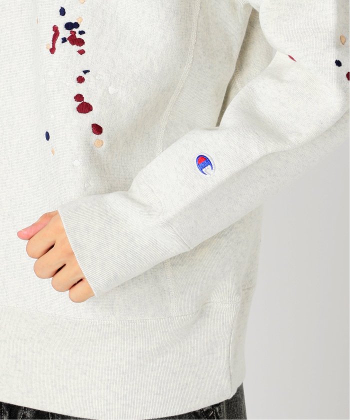 CHAMPION / チャンピオン 別注 R/W 刺繍スプラッシュ スウェット
