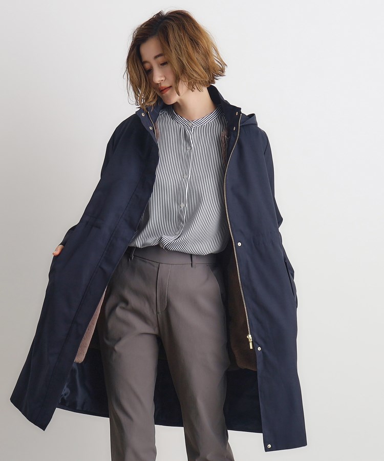 セール36%OFF】【撥水】4WAYフェイクファーライナーロングマンパ セール36%OFF】【撥水】4WAYフェイクファーライナーロングマンパ