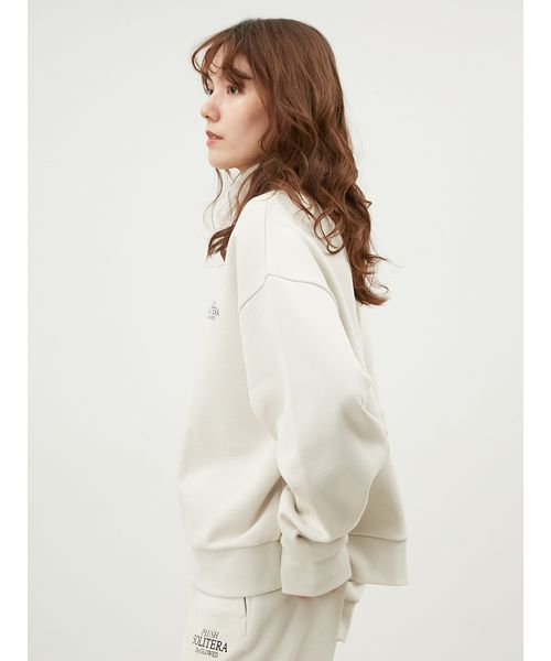 楽天市場】【SALE／50%OFF】ハーフジップスウェットプルオーバー