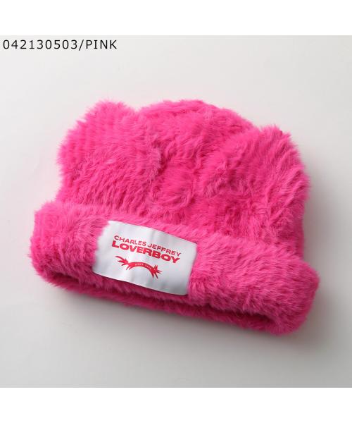 CHARLES JEFFREY LOVERBOY ニット帽 FLUFFY CHUNKY EARS BEANIE CHARLES JEFFREY LOVERBOY ニット帽 FLUFFY CHUNKY EARS BEANIE