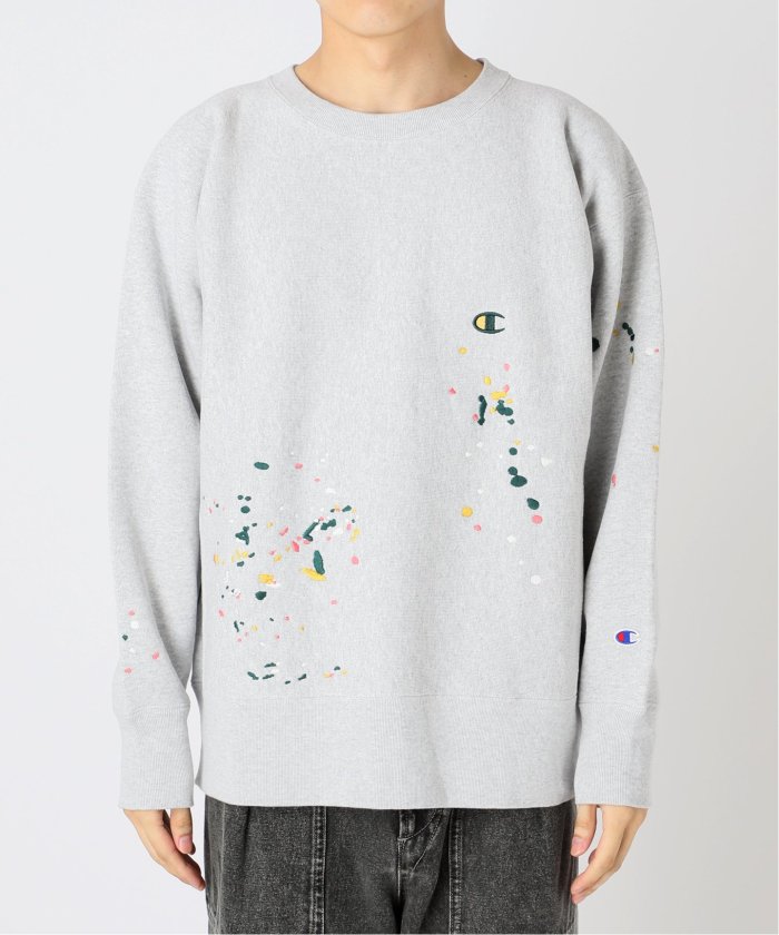 CHAMPION / チャンピオン 別注 R/W 刺繍スプラッシュ スウェット