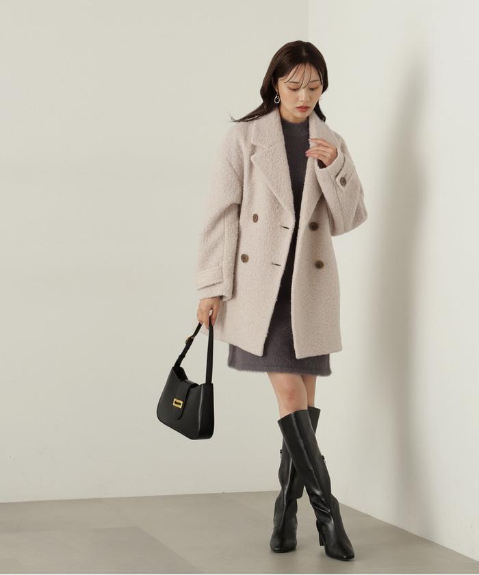 セール】コクーンループコート 24AW(506590310