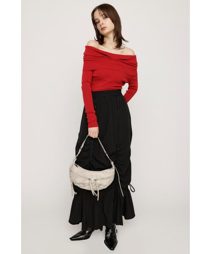 OFF SHOULDER KNIT トップス(506992444) | スライ(SLY) - d fashion