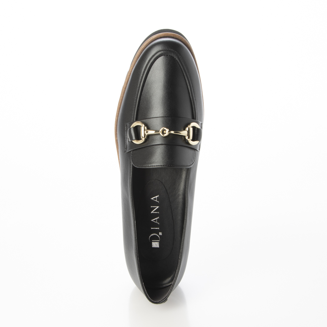 極美品　DIANA ダイアナ　メタリック　ローファー　フラットパンプス セール】ダイアナ DIANA フラットパンプス(506949212