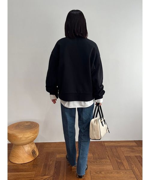 楽天市場】【SALE／50%OFF】ハーフジップスウェットプルオーバー