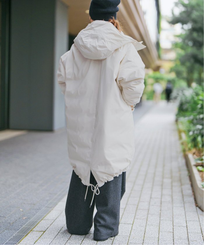 Spick＆Span ダウンコート ダウンジャケット 撥水フーデッド