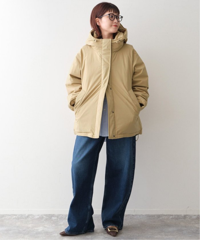 セール 30%OFF】撥水フーデッドダウンハーフコート(507008465 セール 30%OFF】撥水フーデッドダウンハーフコート(507008465