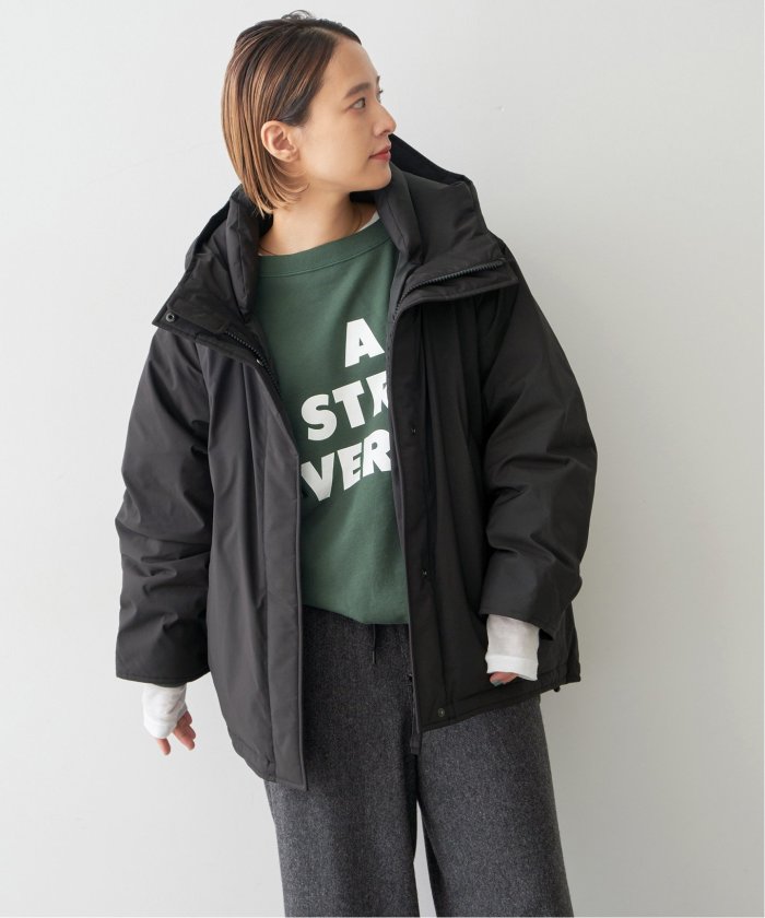 セール 30%OFF】撥水フーデッドダウンハーフコート(507008465 セール 30%OFF】撥水フーデッドダウンハーフコート(507008465