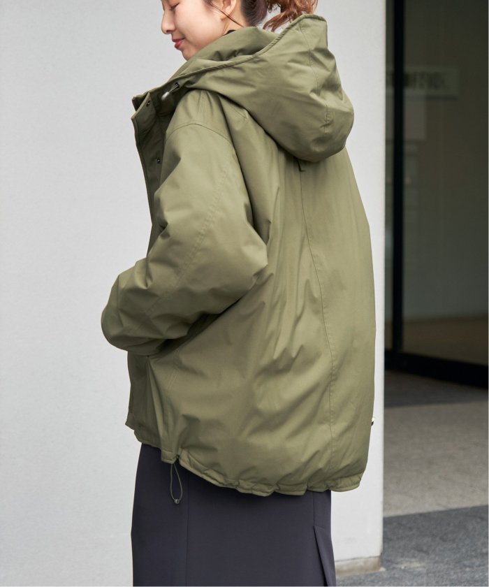 セール 30%OFF】撥水フーデッドダウンハーフコート(507008465 セール 30%OFF】撥水フーデッドダウンハーフコート(507008465