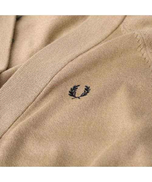 FRED PERRY カーディガン V-NECK CARDIGAN K4121(507010193 FRED PERRY カーディガン V-NECK CARDIGAN K4121(507010193