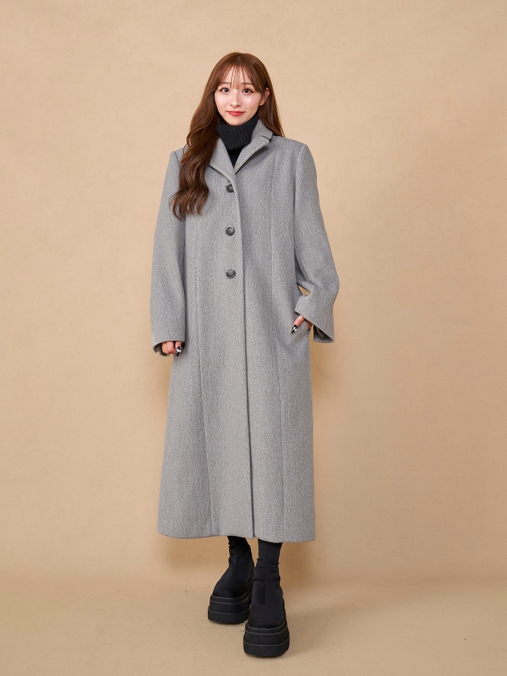 Darich ベーシックテーラードロングコート セール10%OFF】ダーリッチ Darich ベーシックテーラードロング
