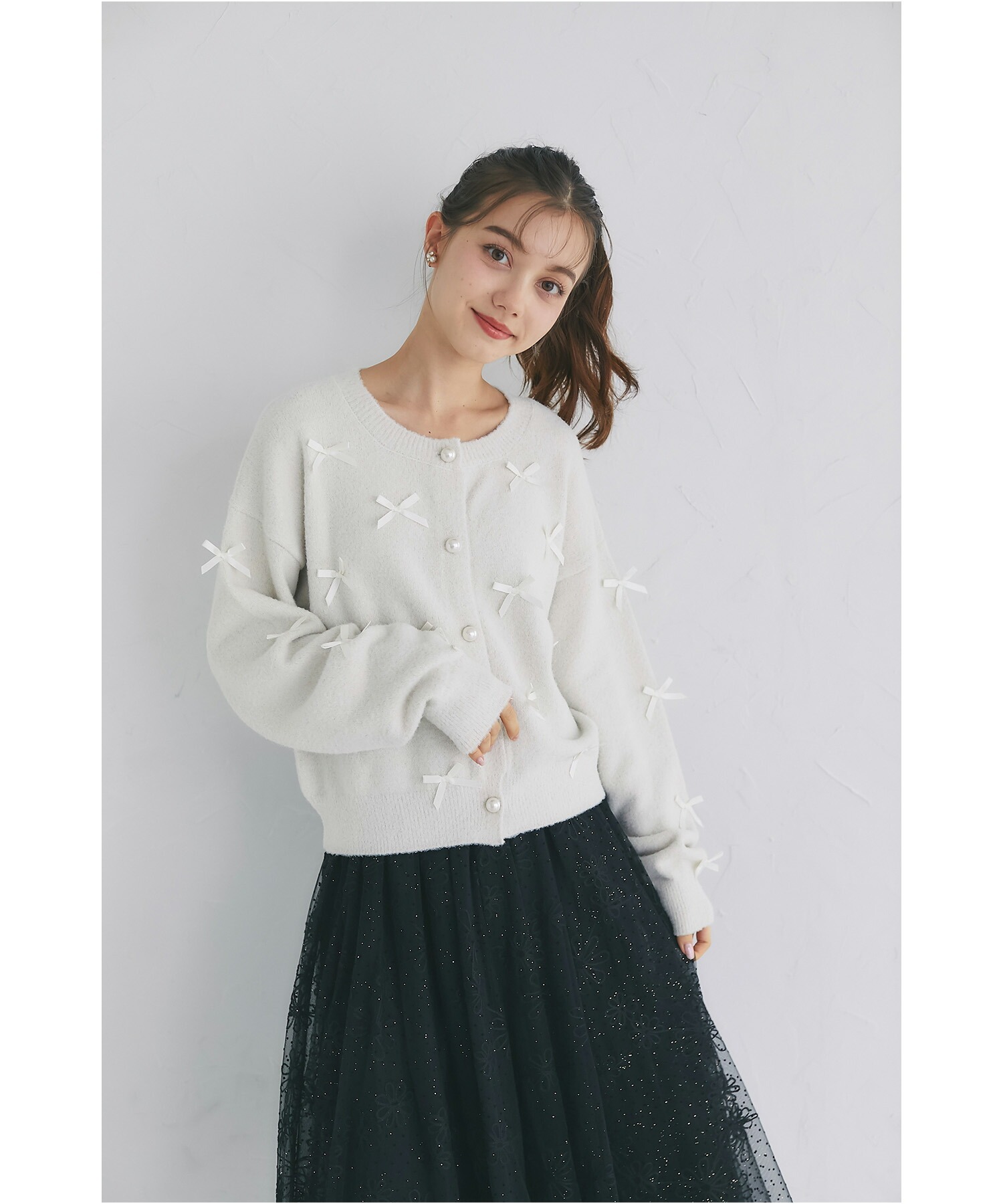 トッコクローゼット tocco closet メニーリボンきらきらラメ入り