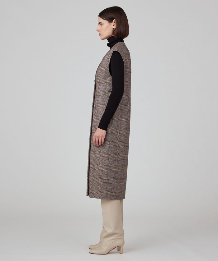 美品⭐︎トゥモローランド　シックブルー ロングジレワンピース クーポン】【セール 30%OFF】シックブルー ロングジレワンピース