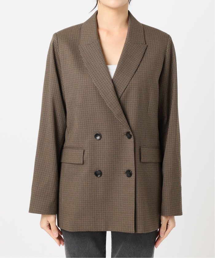 セール 30%OFF】《追加》ダブルフロントチェックジャケット セール 30%OFF】《追加》ダブルフロントチェックジャケット