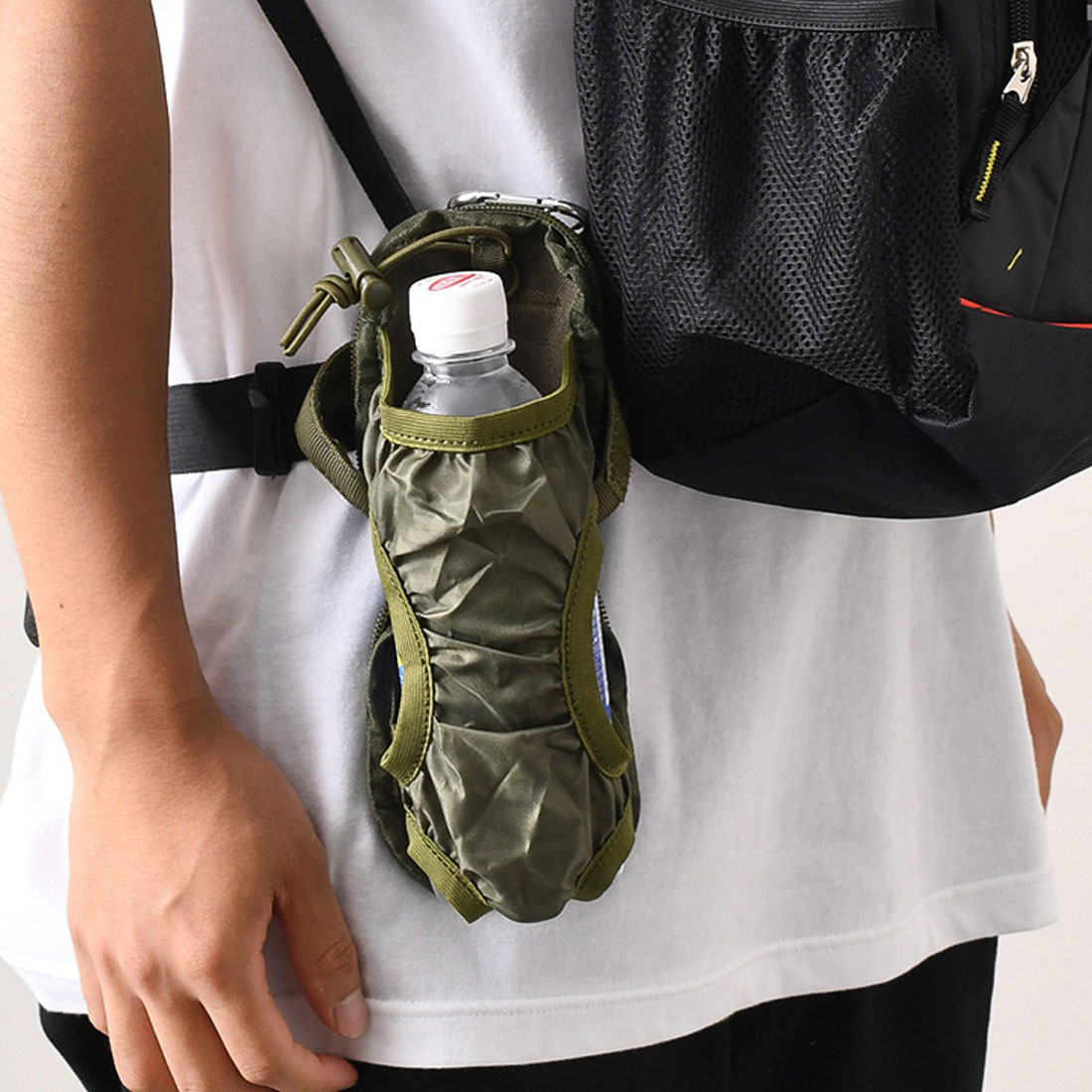 hide フィギュア6体 SOLOTOURパンフレット ペットボトルカバーセット 四角も入るボトルホルダー 500～670ml［オールスター］ - 雑貨