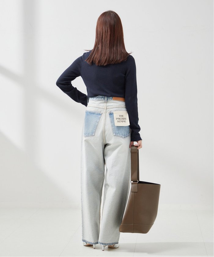追加2》【INSCRIRE /アンスクリア】Loose Fit Inside Out Denim 追加2》【INSCRIRE /アンスクリア】Loose Fit Inside Out Denim