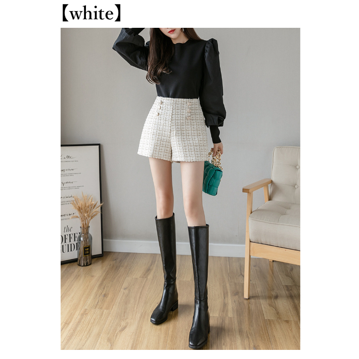 OBLI♡ツイードショートパンツ/ピンク ツイードショートパンツ/ピンク | BOTTOMS | OBLI