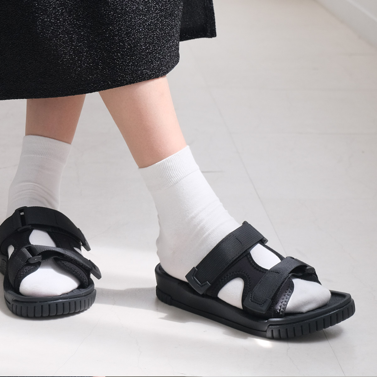 セール10%OFF】[アミアミ] サンダル さっと履ける スポサン 靴