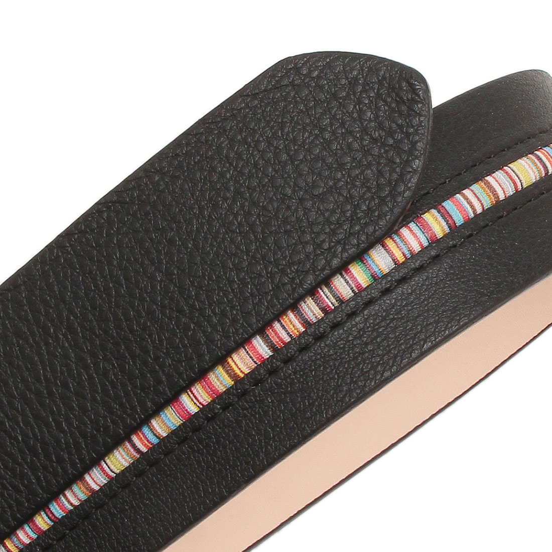 ポールスミス Paul Smith ベルト マルチストライプ ブラック