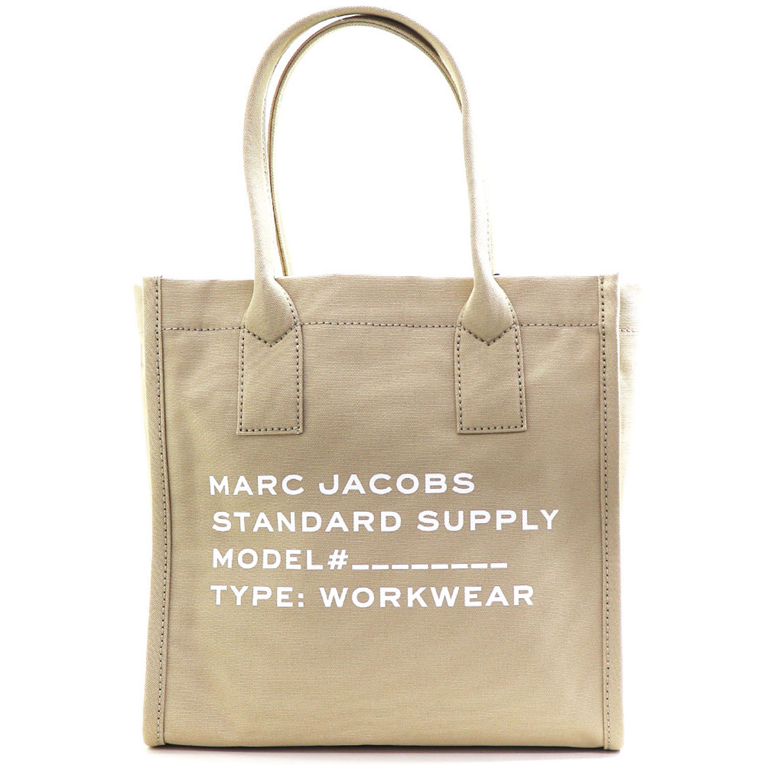 マーク ジェイコブス MARC JACOBS マークジェイコブス トートバッグ MARC JACOBS キャンバス ラージ トート ベージュ  4S4HTT001(507022427) | マークジェイコブス( Marc Jacobs) - d fashion