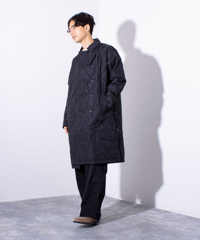 TAION/タイオン】ミリタリー ダブル ダウンコート UNISEX/ユニ