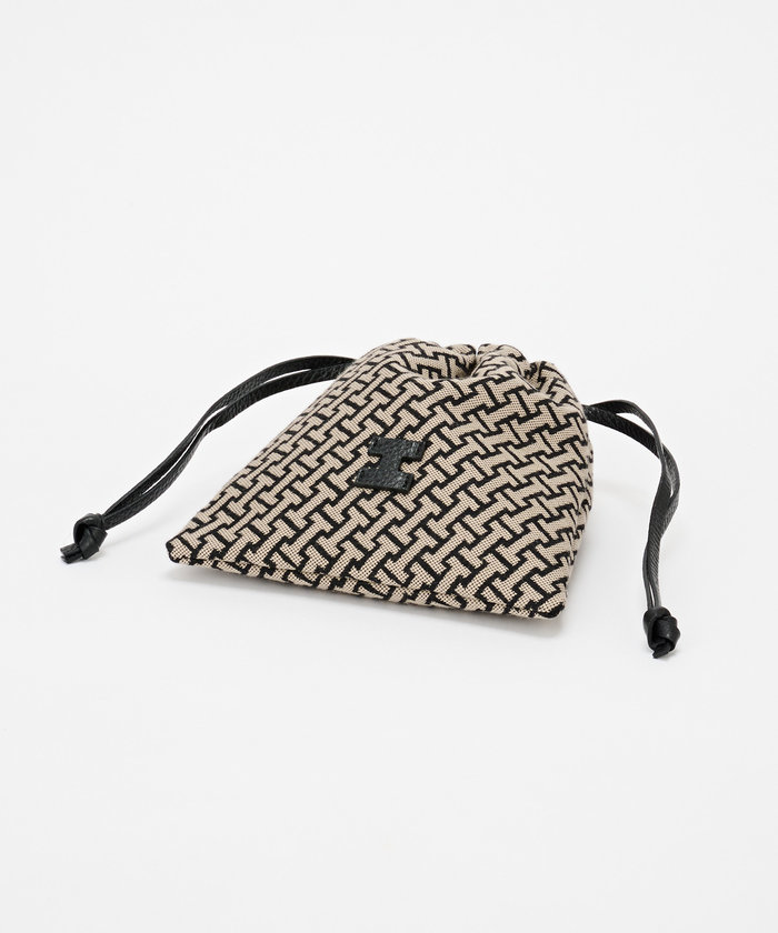 IACUCCI モノグランマ ポーチ JACQUARD/CERVO IACUCCI｜モノグランマ ポーチ JACQUARD/CERVO | Rakuten