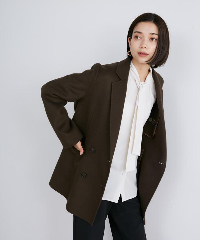 未使用90%オフ！イネドフラワージャガードジャケット＆パンツ 未使用90%オフ！イネドフラワージャガードジャケット＆パンツ