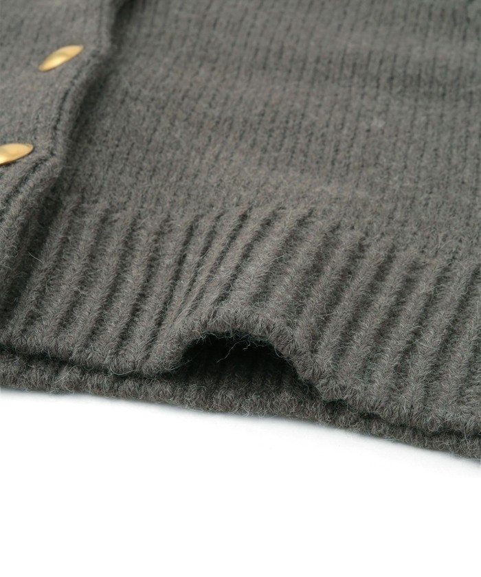ADAM ET ROPE'（アダムエロペ）【洗える】ポロニットカーディガン セール】【WEB限定・洗える】ポロニットカーディガン(507031163