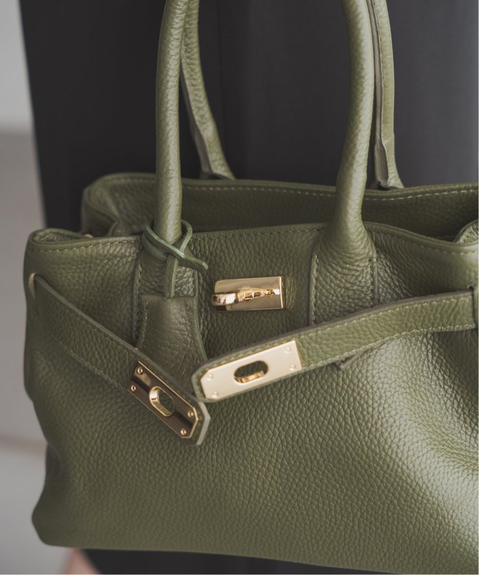追加》AULENTTI/オウレンティ ベルト付きレザー MIDI BAG バッグ 追加》AULENTTI/オウレンティ ベルト付きレザー MIDI BAG バッグ