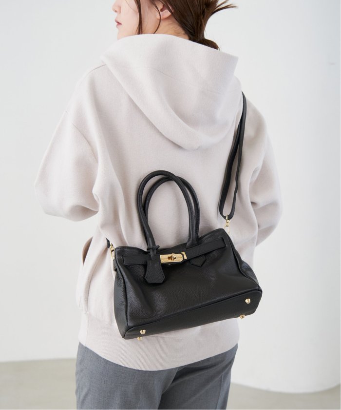 福袋・半額ポスター - クリーニング屋さん専用の通 追加》AULENTTI/オウレンティ ベルト付きレザー MIDI BAG バッグ バッグ