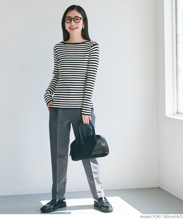 「2ND ARCHIVE」アンゴラタッチ レタリング ニット 3color セール】アンゴラタッチ ボトルネックワイドリブニット（ニット