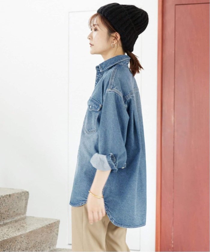 追加2》LE DENIM BDUシャツ(507038989) | スローブ イエナ(SLOBE